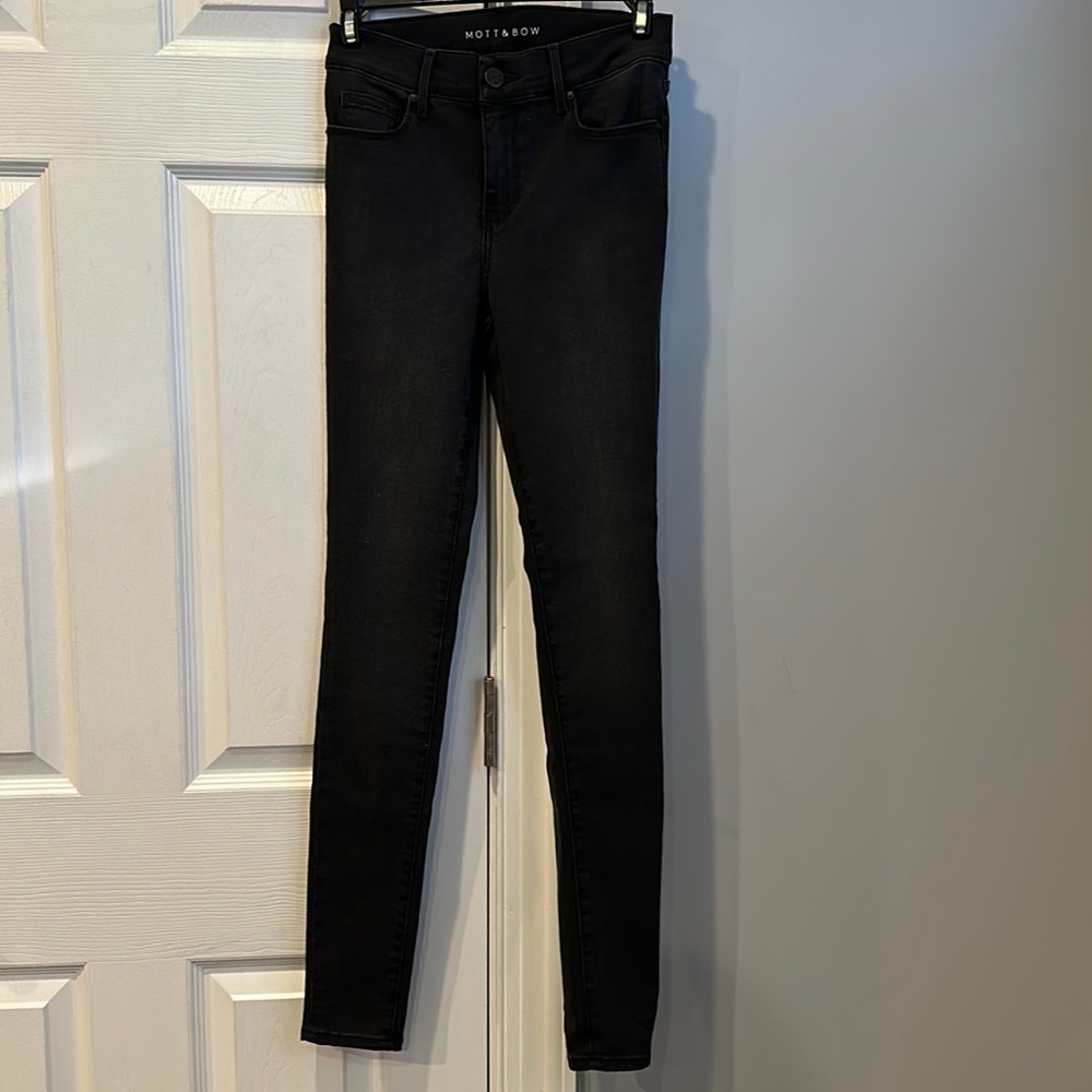 Mott and Bow High Rise Skinny Orchard